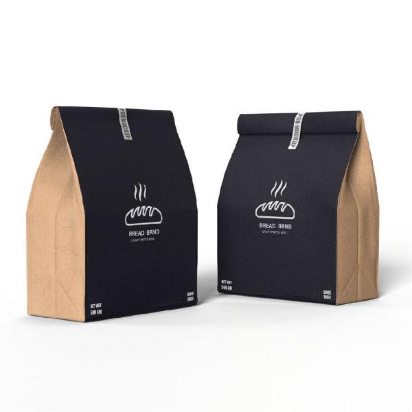 طرح موکاپ پاکت کاغذی - تصویر 8