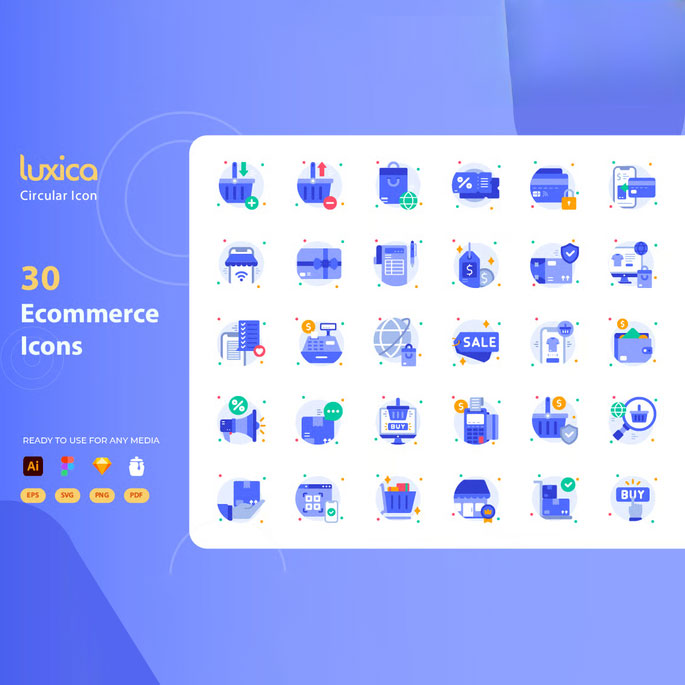 30 آیکن فروشگاه آنلاین 30 آیکن فروشگاه آنلاین