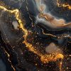 باندل پترن ماربل سیاه با آبسترکت طلا - تصویر 11