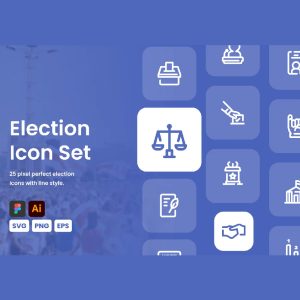 40 آیکن انتخابات
