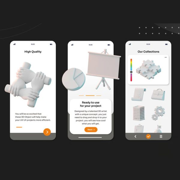 باندل آبجکت بیزنسی استارتاپ 3D - تصویر 5