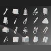 باندل آبجکت لوازم الکتریکی 3D - تصویر 2