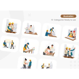 پک وکتور مفهومی آرشیتکت
