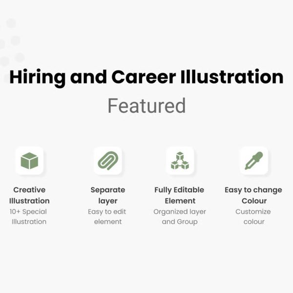 پک وکتور مفهومی استخدام - تصویر 2