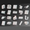 باندل آبجکت قطعات کامپیوتر 3D - تصویر 8