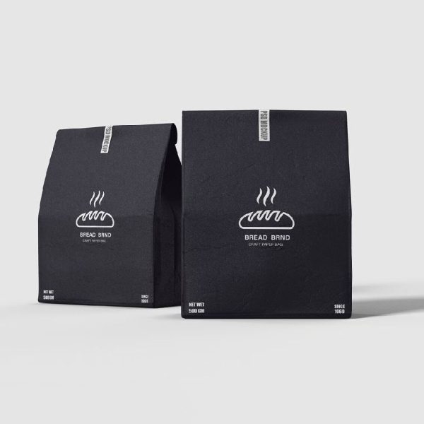 طرح موکاپ پاکت کاغذی - تصویر 3