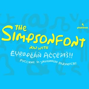 فونت انگلیسی simpson