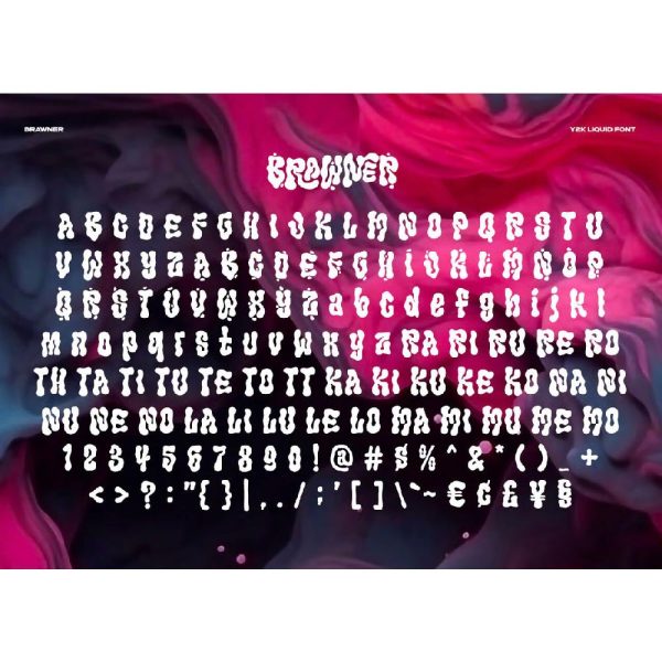 فونت انگلیسی brawner - تصویر 5