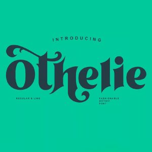 فونت انگلیسی othelie