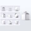 طرح موکاپ جعبه مکعبی - تصویر 3
