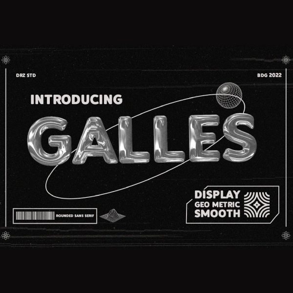 فونت انگلیسی Galles - تصویر 4