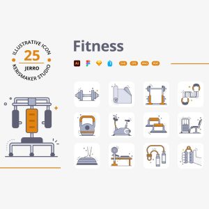 پک آیکون فیتنس