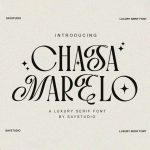 فونت انگلیسی Chasa Marelo