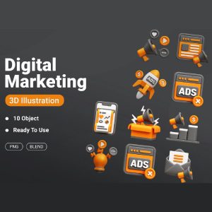 پک آبجکت دیجیتال مارکتینگ