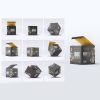 طرح موکاپ جعبه مکعبی - تصویر 2