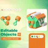 باندل آیکن 3D گاراژ ماشین - تصویر 5