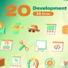 باندل آیکن 3D توسعه - تصویر 2