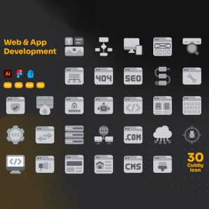 30 آیکون وب اپیکیشن