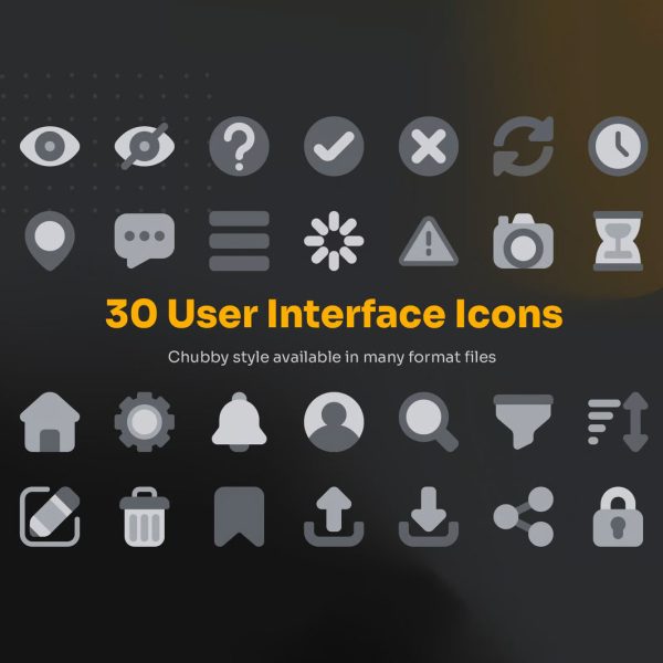 30 آیکون رابط کاربری - تصویر 4