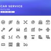 پک آیکون سرویس خودرو - تصویر 3